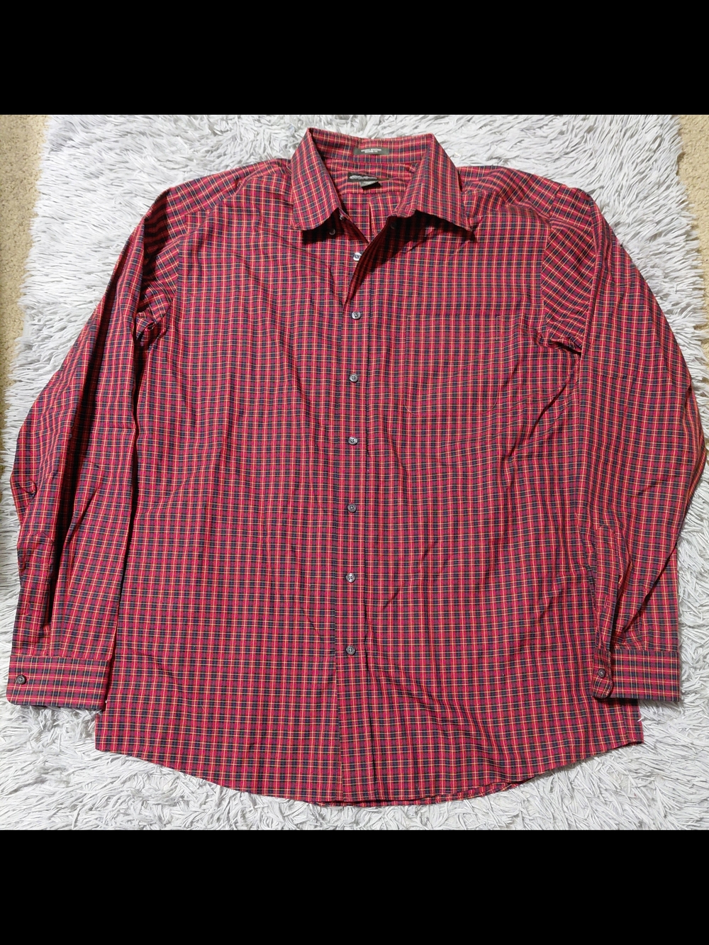 Eddie Bauer Men's Button Up Shirt Size Tall XL